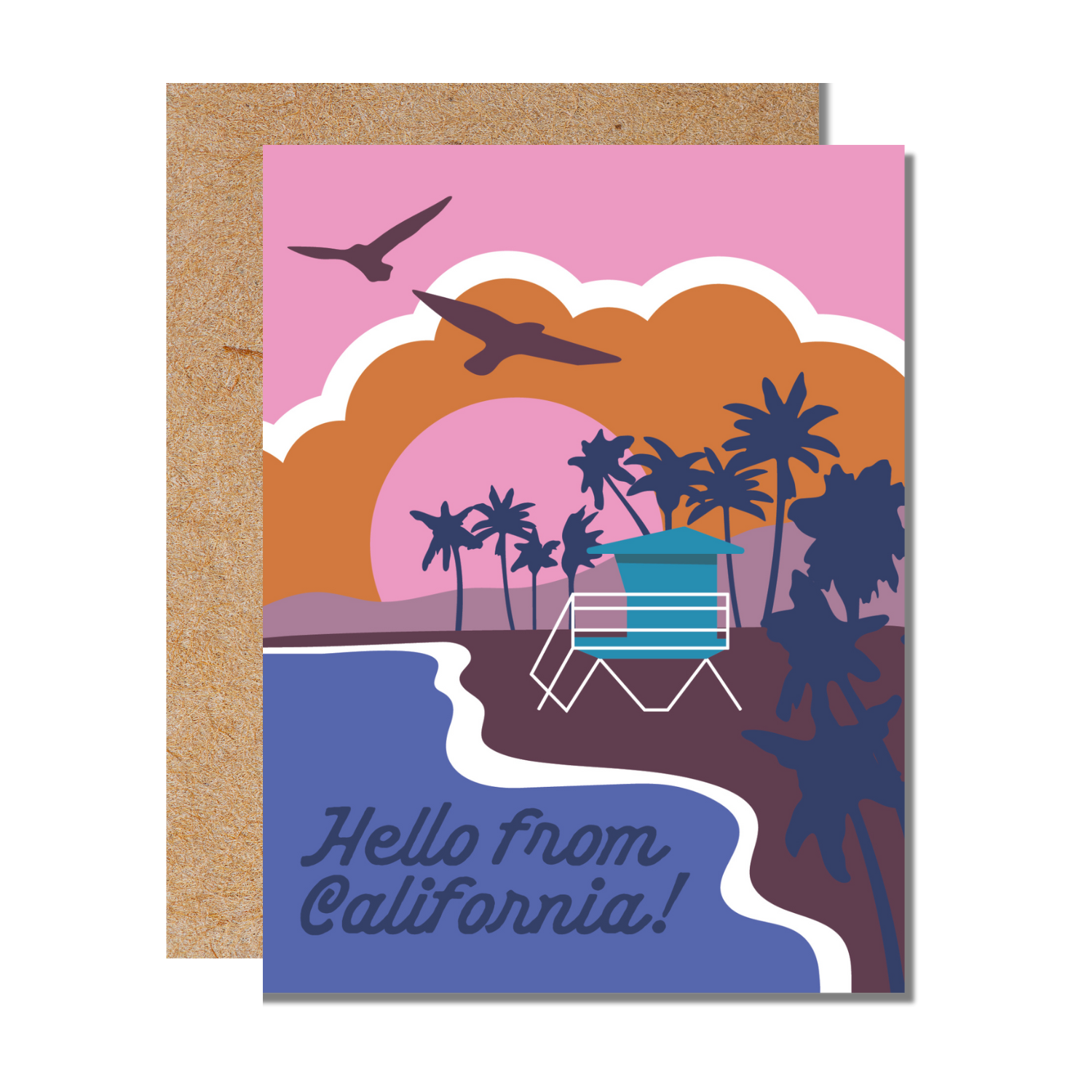Hello From California Card