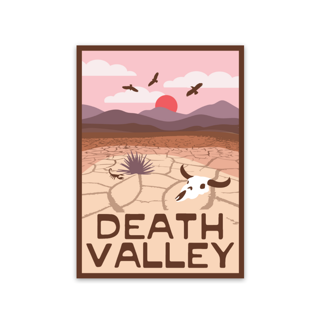 Death Valley Sticker