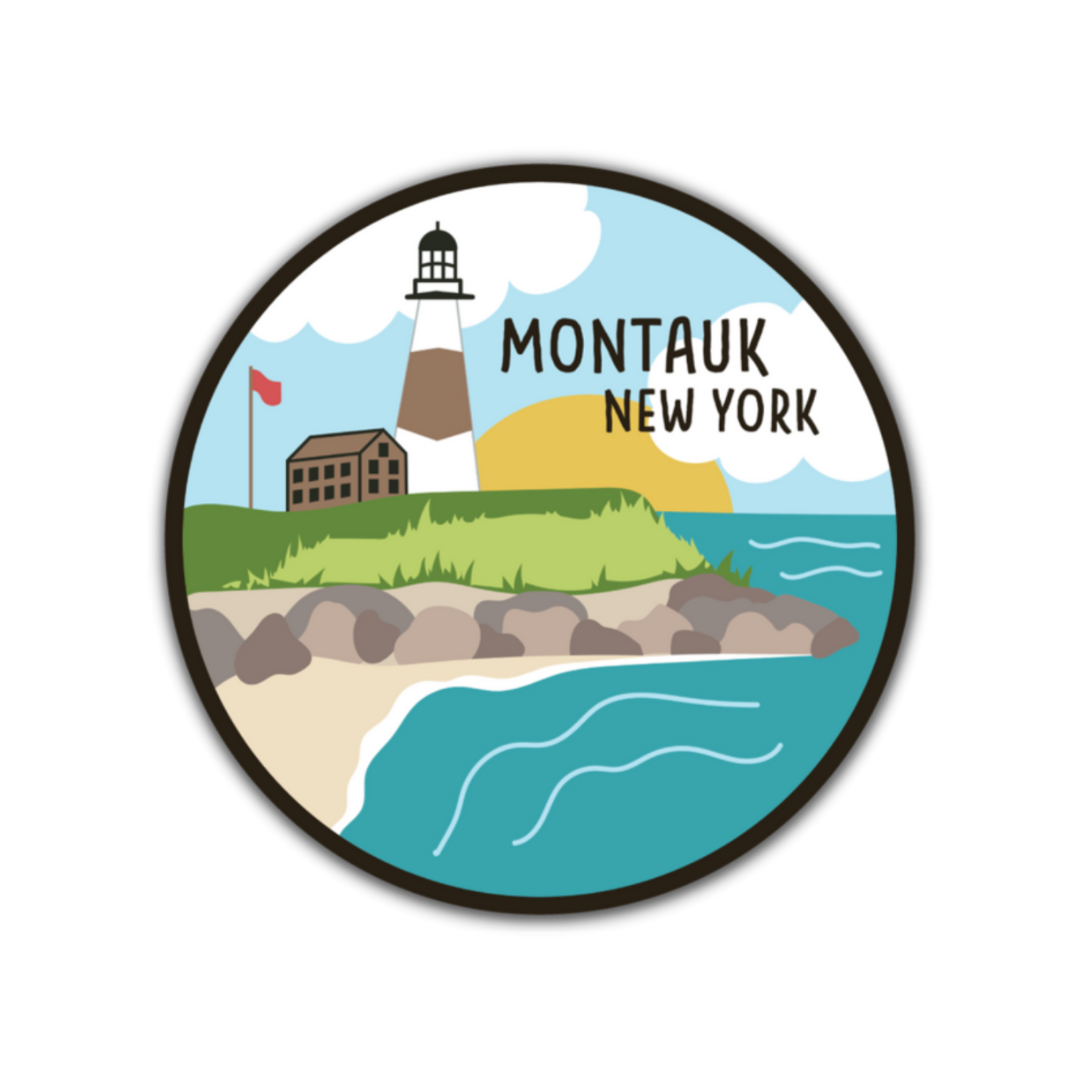 Montauk Sticker