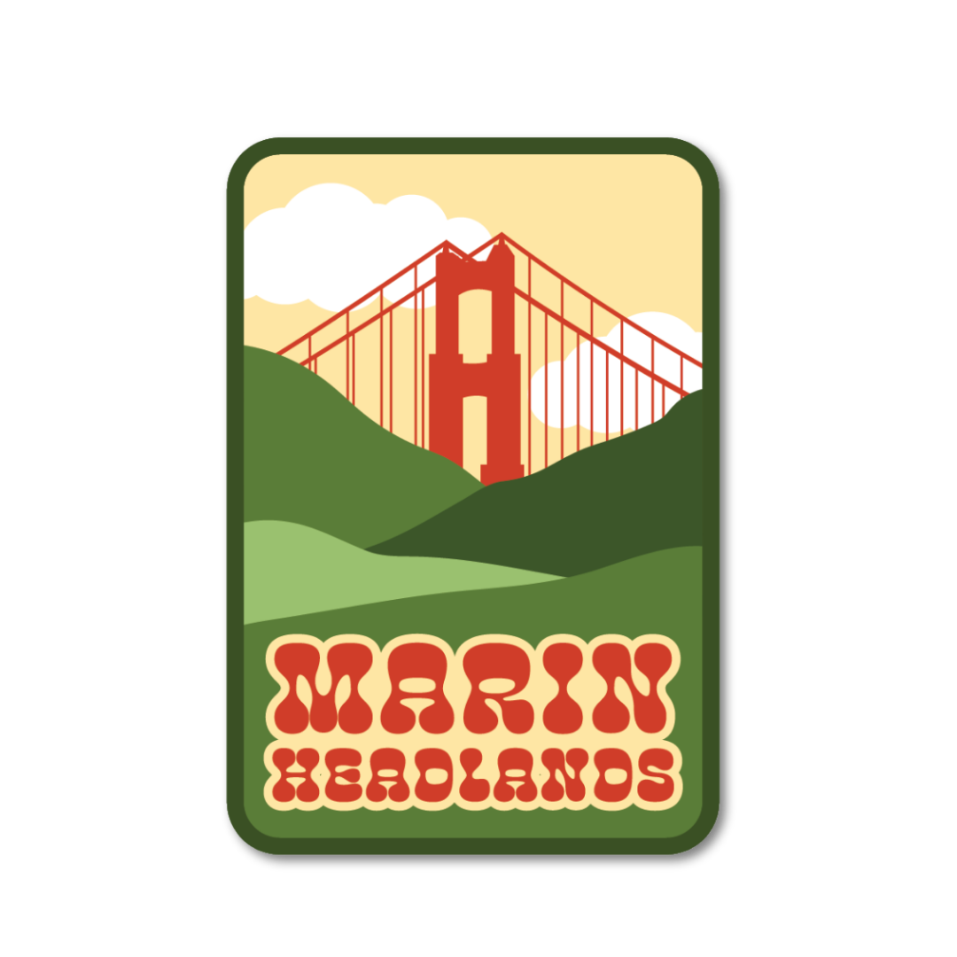 Marin Headlands Sticker