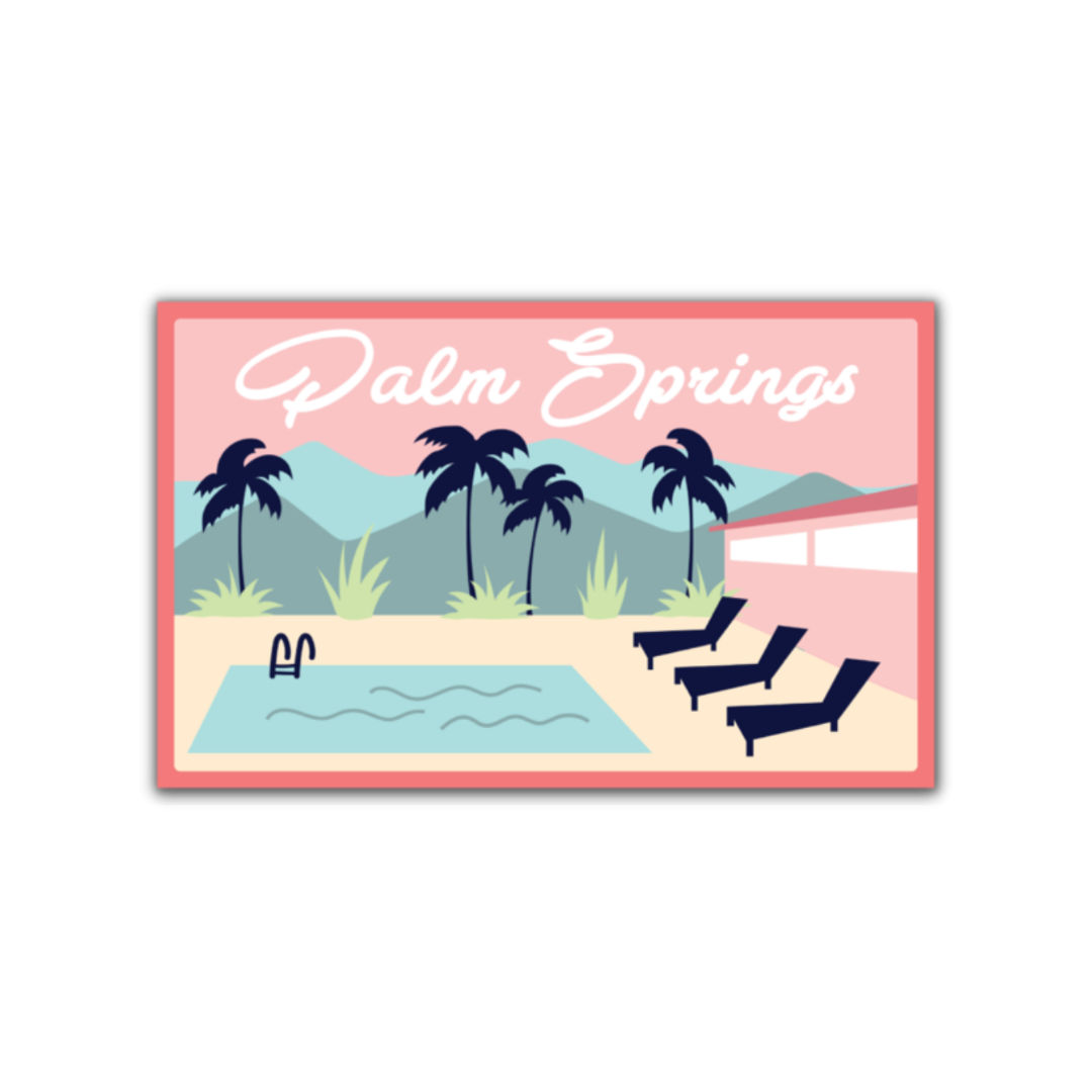 Palm Springs Sticker