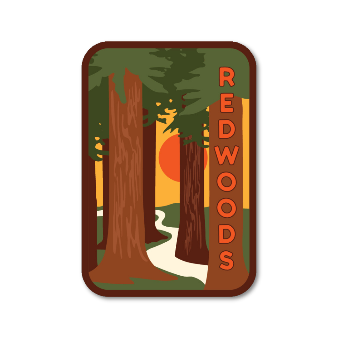 Redwoods Sticker