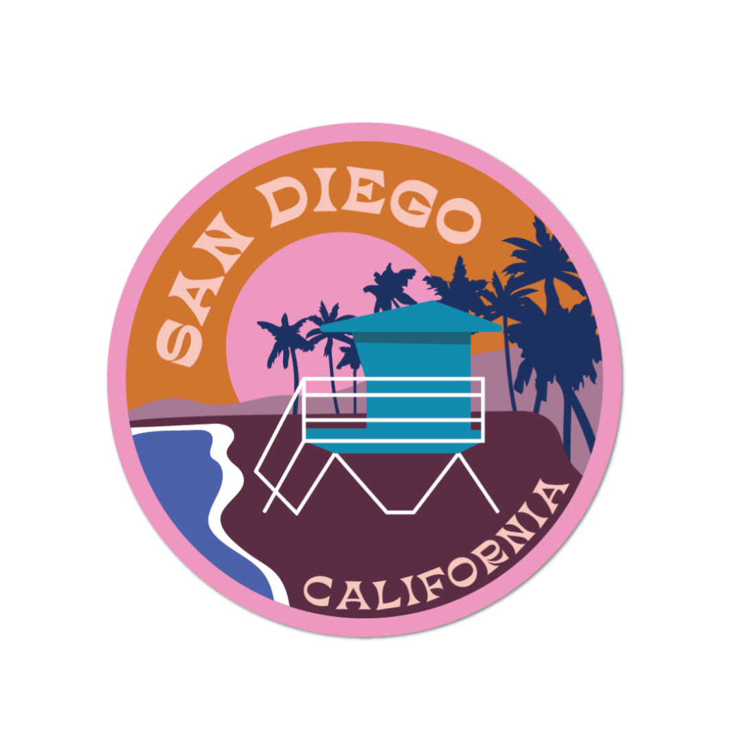 San Diego Sticker