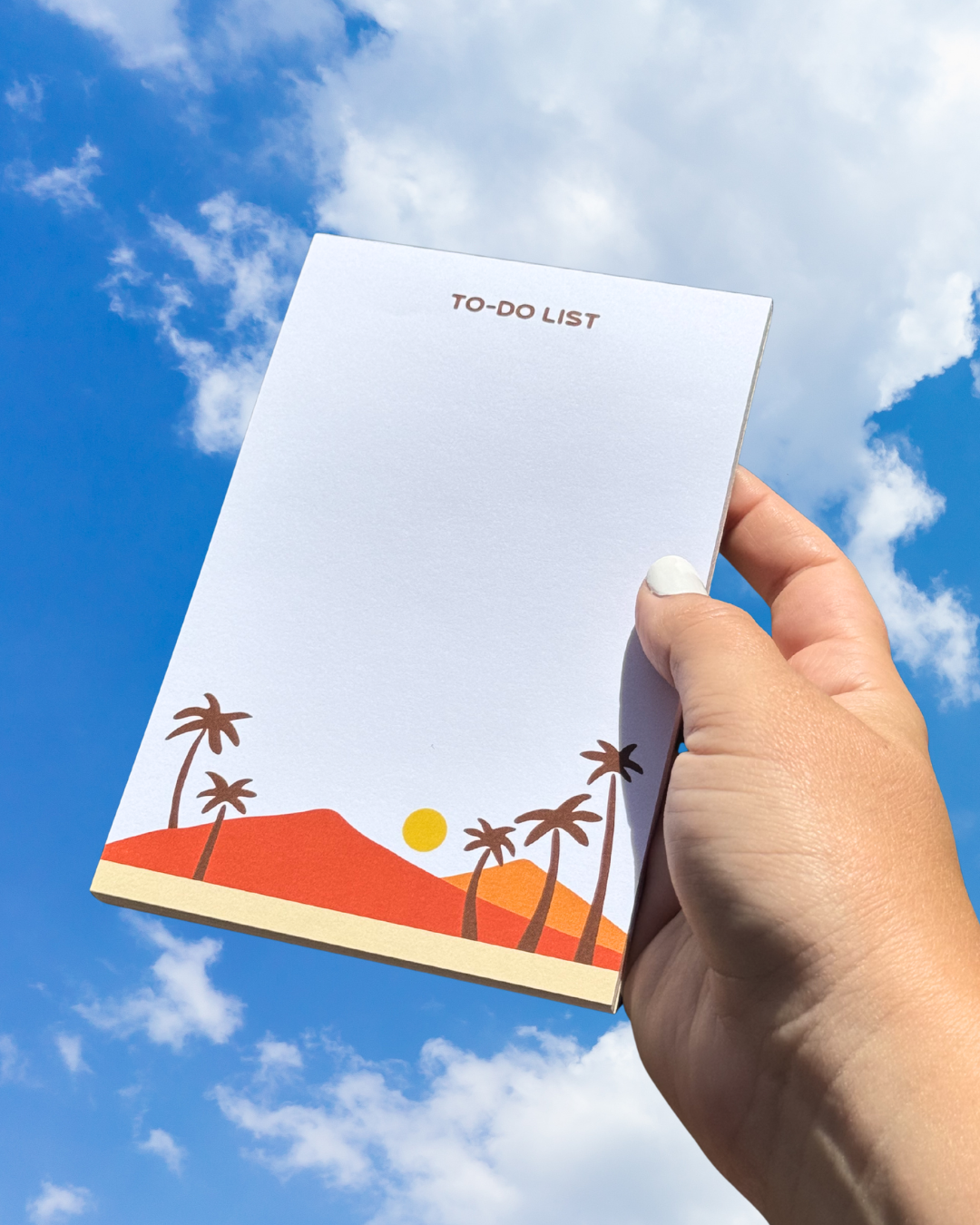 California To Do List Notepad